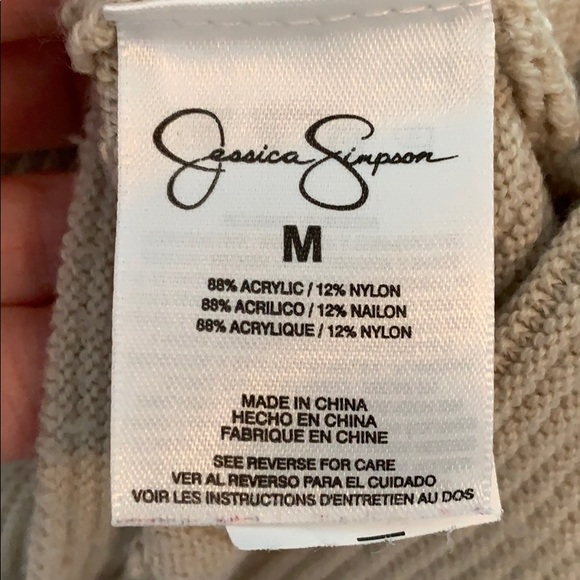Jessica Simpson beige sweater dress - Picture 4 of 4